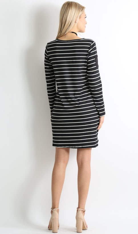 black ivory stripe