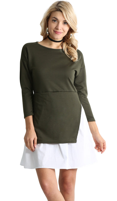 dark olive green