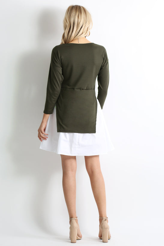 dark olive green
