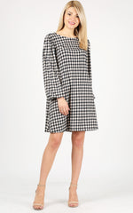 Load image into Gallery viewer, black tan plaid