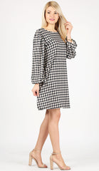 Load image into Gallery viewer, black tan plaid