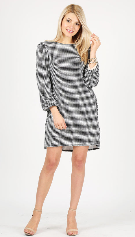 black white geometric