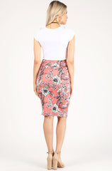 Load image into Gallery viewer, Slay All Day Plus Size Scuba Skirt