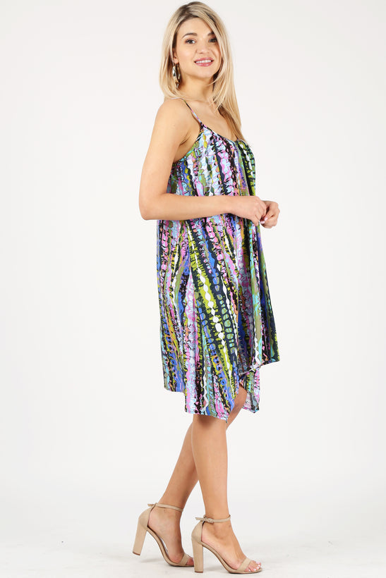 lavender/lime print