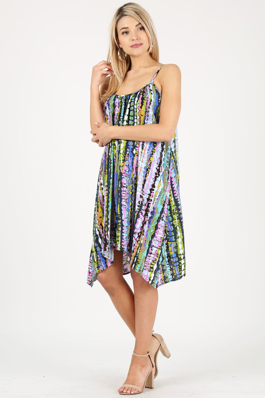 lavender/lime print