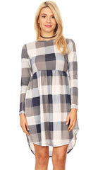 Load image into Gallery viewer, navy plaid