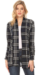 Load image into Gallery viewer, navy - black plaid
