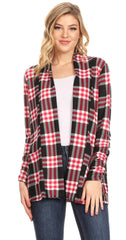 Load image into Gallery viewer, black - red plaid