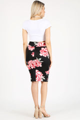 Load image into Gallery viewer, Slay All Day Plus Size Scuba Skirt
