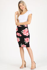 Load image into Gallery viewer, Slay All Day Plus Size Scuba Skirt