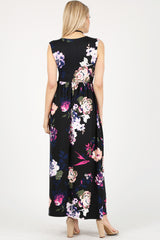 Load image into Gallery viewer, floral black/navy/pink