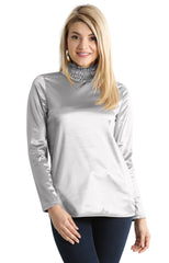 Load image into Gallery viewer, grey silver metallic