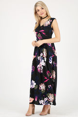 Load image into Gallery viewer, floral black/navy/pink