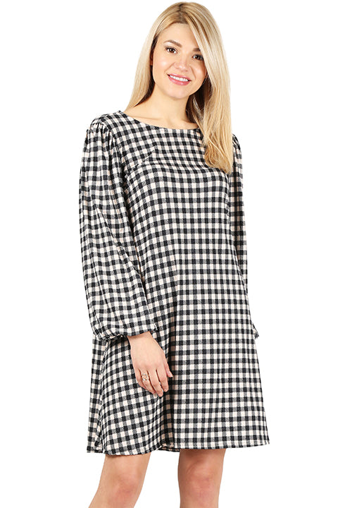 Breathe For Bubbles Print Dress