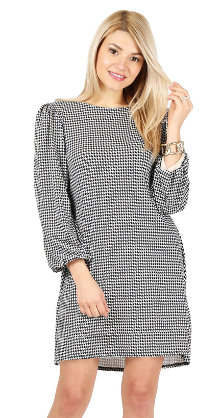 black white geometric