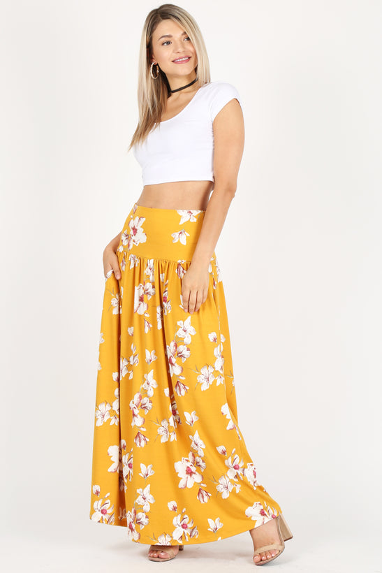 mustard floral