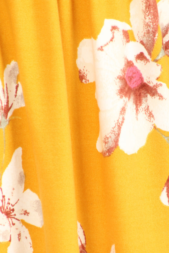 mustard floral