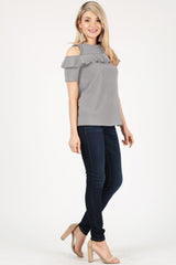 Load image into Gallery viewer, silver grey/short sleeve