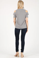 Load image into Gallery viewer, silver grey/short sleeve
