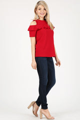 Load image into Gallery viewer, red/short sleeve