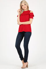 Load image into Gallery viewer, red/short sleeve