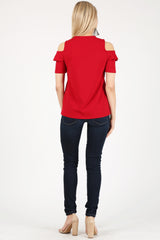 Load image into Gallery viewer, red/short sleeve