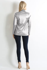 Load image into Gallery viewer, grey silver metallic