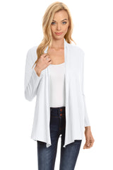 Load image into Gallery viewer, Womens Open Drape Cardigan Reg and Plus Size Cardigan Sweater Long Sleeves - USA