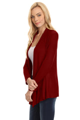 Load image into Gallery viewer, Womens Open Drape Cardigan Reg and Plus Size Cardigan Sweater Long Sleeves - USA