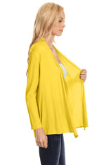 Load image into Gallery viewer, Womens Open Drape Cardigan Reg and Plus Size Cardigan Sweater Long Sleeves - USA