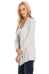 Load image into Gallery viewer, Womens Open Drape Cardigan Reg and Plus Size Cardigan Sweater Long Sleeves - USA