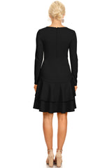 Load image into Gallery viewer, Classy Redefined Ruffle Dress