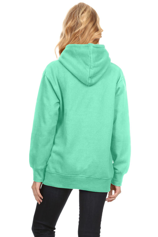 Simlu Plus Size Fleece Pullover Hoodies Oversized Sweater Sweatshirts
