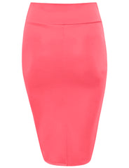 Load image into Gallery viewer, Slay All Day Plus Size Scuba Skirt