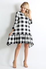 Load image into Gallery viewer, black plaid