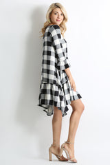 Load image into Gallery viewer, black plaid