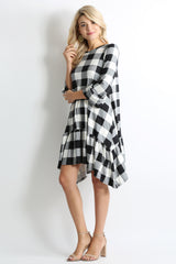 Load image into Gallery viewer, black plaid