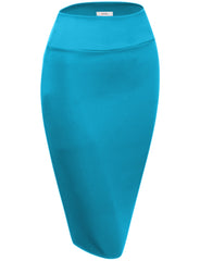 Load image into Gallery viewer, Slay All Day Plus Size Scuba Skirt