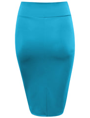 Load image into Gallery viewer, Slay All Day Plus Size Scuba Skirt