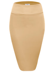Load image into Gallery viewer, Slay All Day Plus Size Scuba Skirt