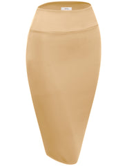 Load image into Gallery viewer, Slay All Day Plus Size Scuba Skirt