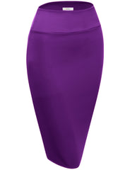 Load image into Gallery viewer, Slay All Day Plus Size Scuba Skirt