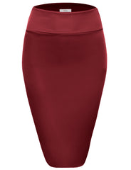Load image into Gallery viewer, Slay All Day Plus Size Scuba Skirt