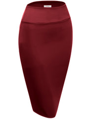 Load image into Gallery viewer, Slay All Day Plus Size Scuba Skirt