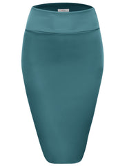 Load image into Gallery viewer, Slay All Day Plus Size Scuba Skirt