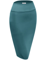 Load image into Gallery viewer, Slay All Day Plus Size Scuba Skirt