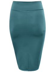Load image into Gallery viewer, Slay All Day Plus Size Scuba Skirt
