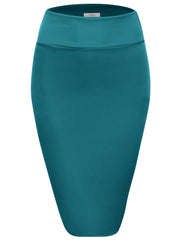 Load image into Gallery viewer, Slay All Day Plus Size Scuba Skirt