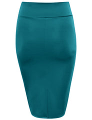 Load image into Gallery viewer, Slay All Day Plus Size Scuba Skirt