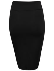 Load image into Gallery viewer, Slay All Day Plus Size Scuba Skirt
